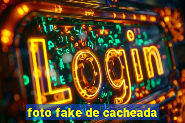 foto fake de cacheada